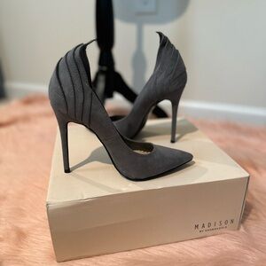 Madison grey pumps in size 8.5